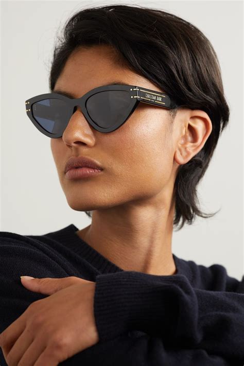 miss dior cat eye sunglasses|christian Dior white sunglasses.